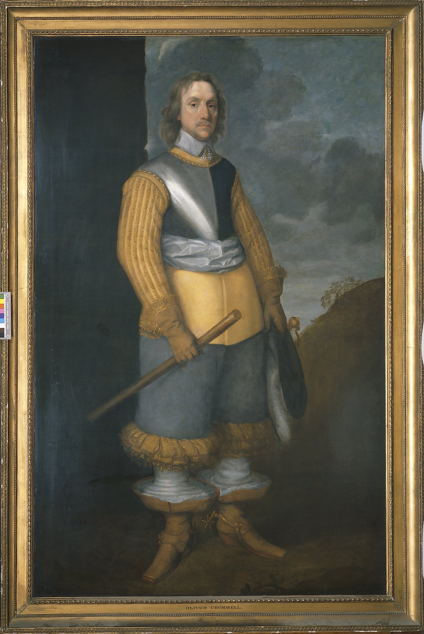 Portrait of Cromwell by Robert Walker, c. 1649